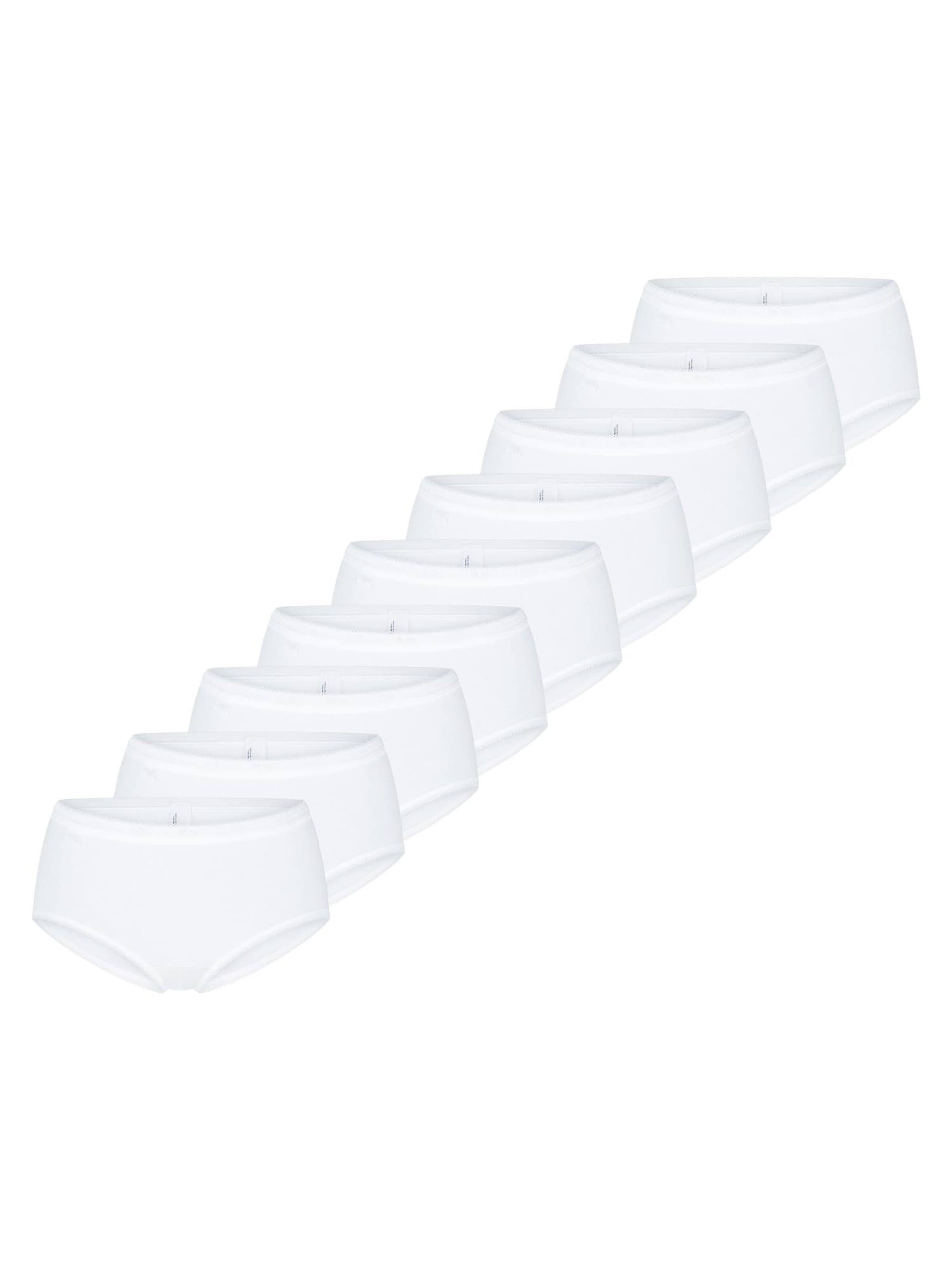 SLOGGI Slip 'Basic+' in White: front