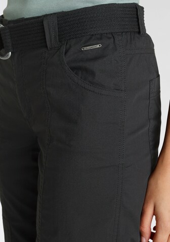 KangaROOS Regular Cargo Pants in Black