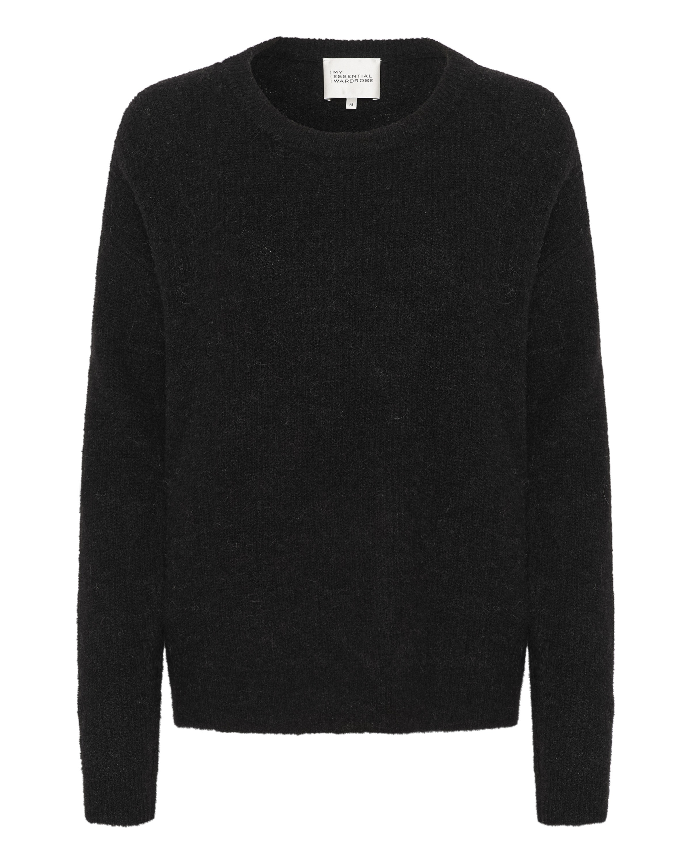 Pull-over My Essential Wardrobe en noir : devant