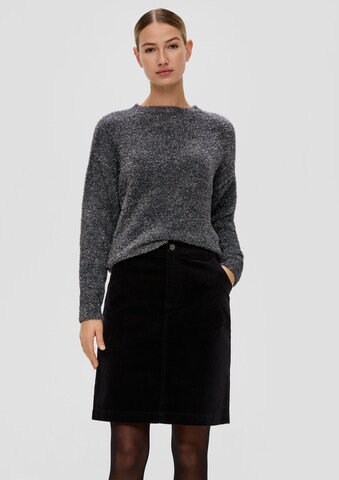 s.Oliver Skirt in Black: front