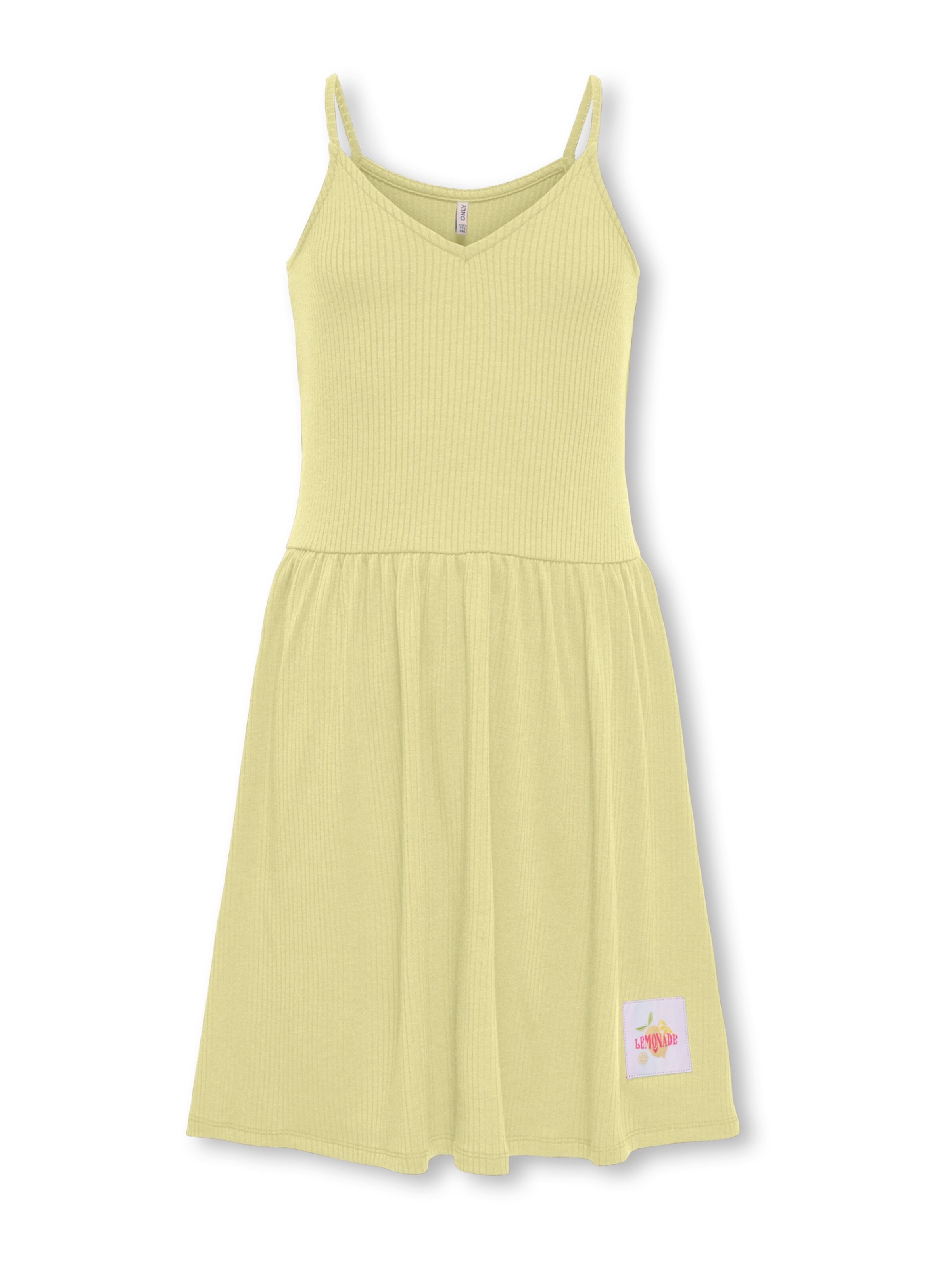 ONLY GIRLS Φόρεμα σε κίτρινο: μπροστά