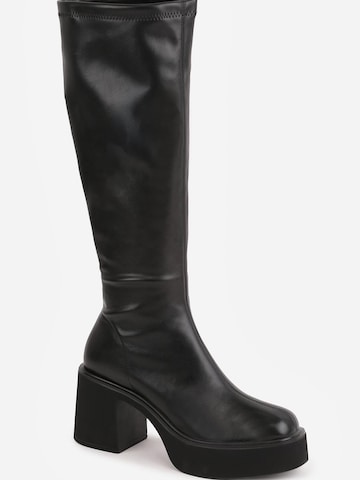 Bottes 'Bottes plateforme à talons bloc - noir' VERA Collection en noir