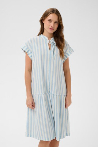 SAINT TROPEZ Jurk 'ZalindaSZ' in Blauw: voorkant