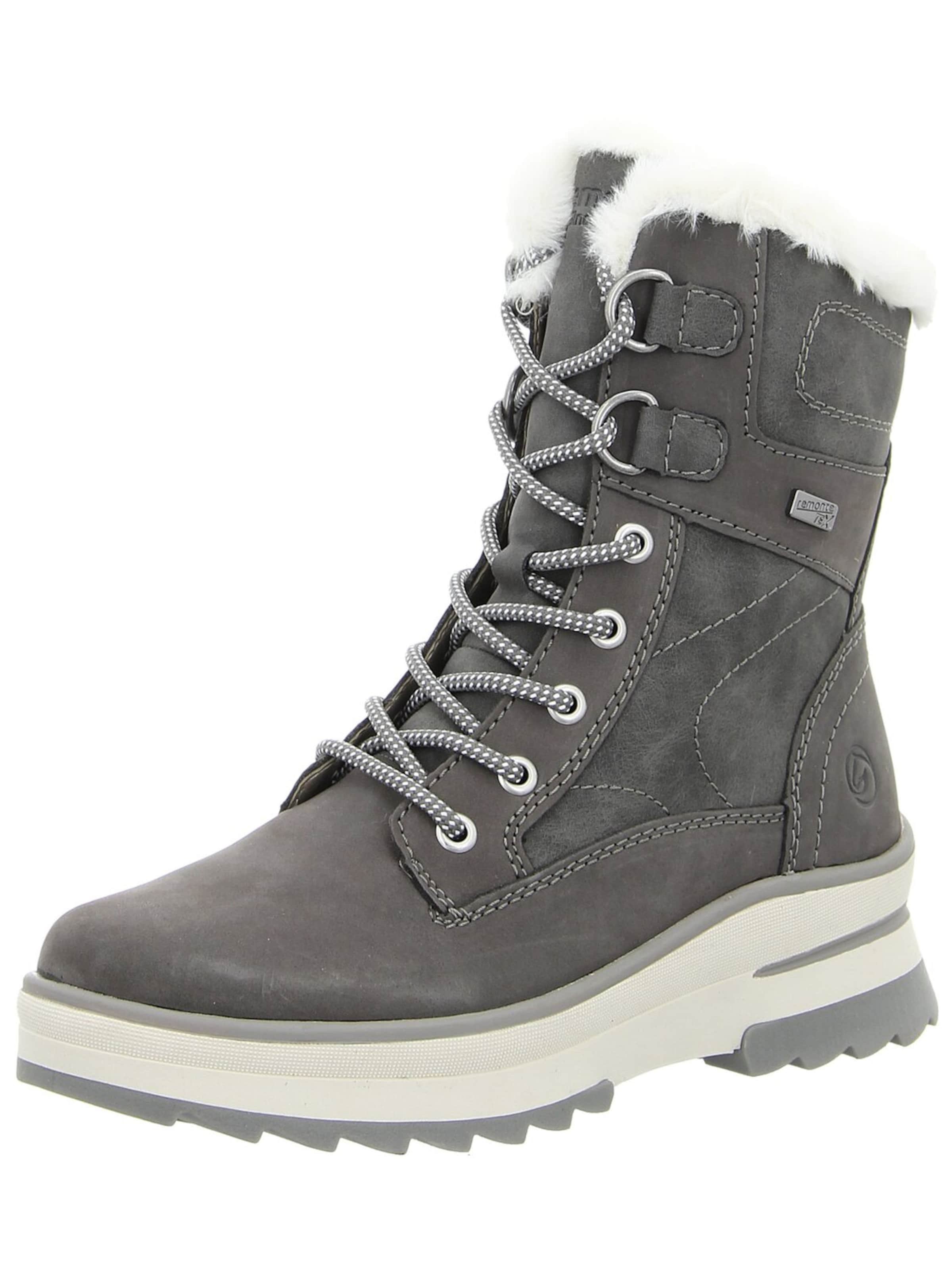REMONTE Schnürstiefel 'D2B73-45'‌‌‌‌‌‌‌‌ in Grau: Vorderseite