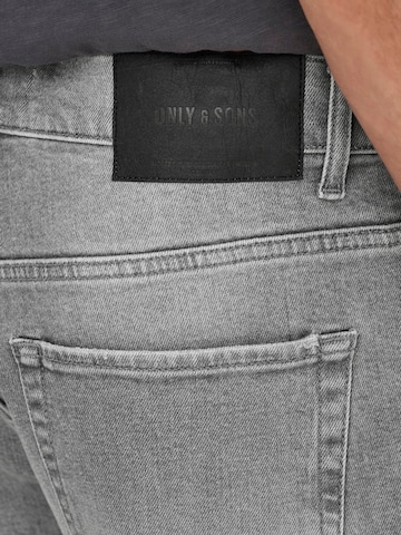 Only & Sons Baggy Jeans 'Edge' in Grey