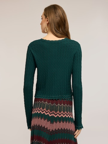 MOTIVI Knit Cardigan in Green