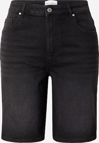 ONLY Carmakoma Wide Leg Farkut 'CARWILLY' värissä musta: etupuoli