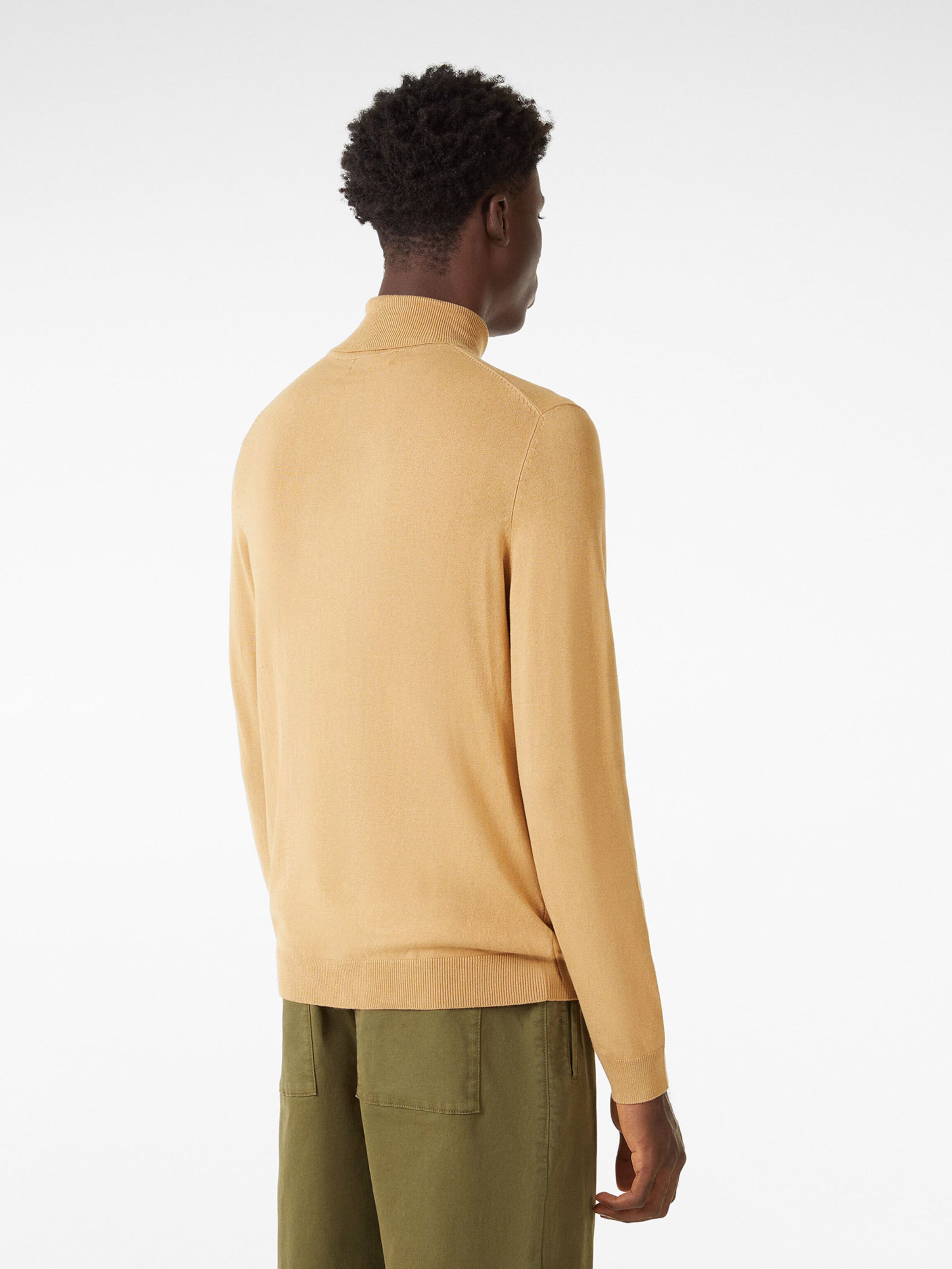 Bershka yellow outlet sweater