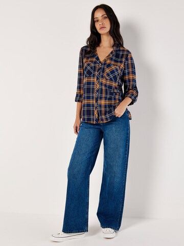 Apricot Bluse in Blau