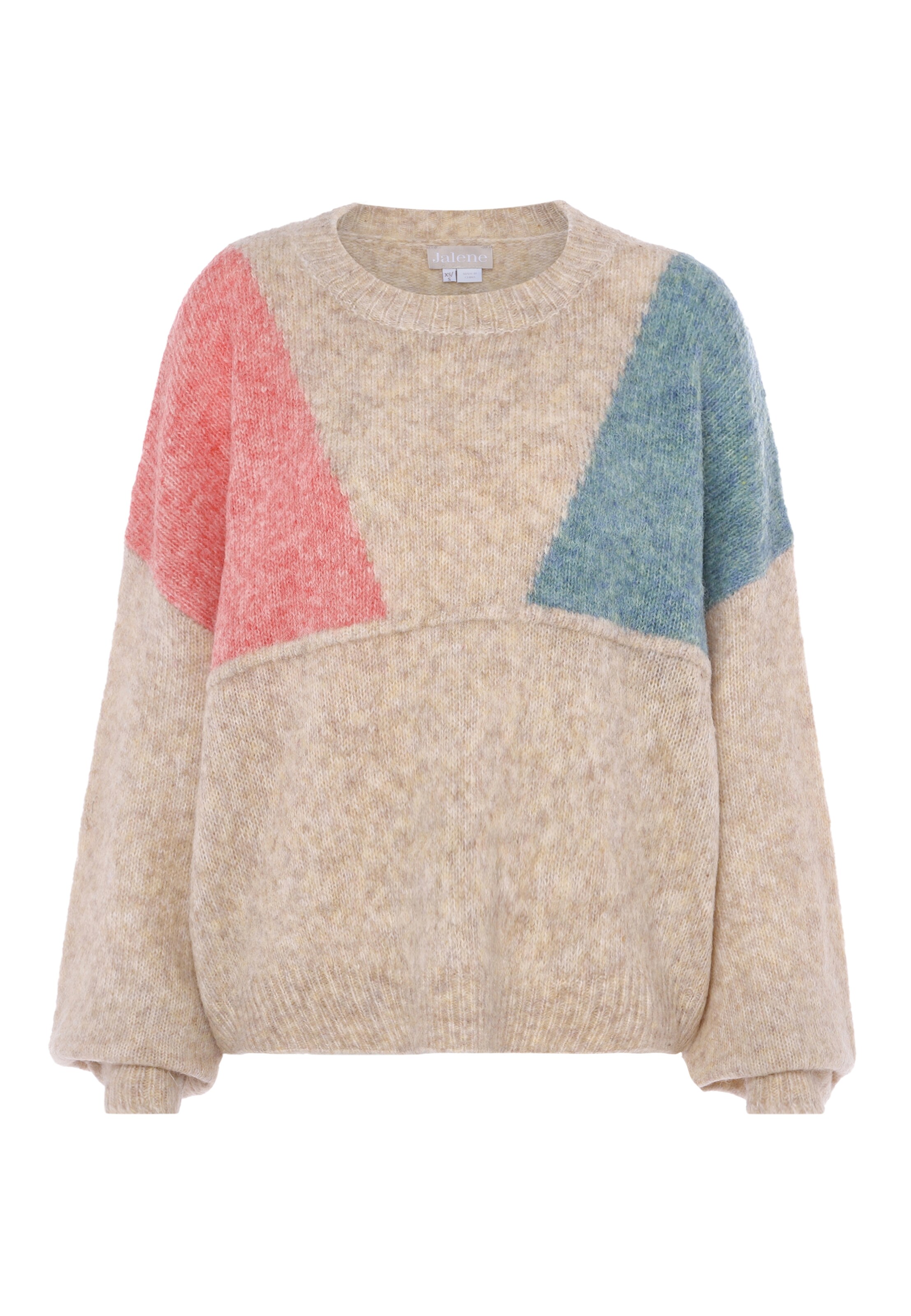 Jalene Pullover in Beige: Vorderseite