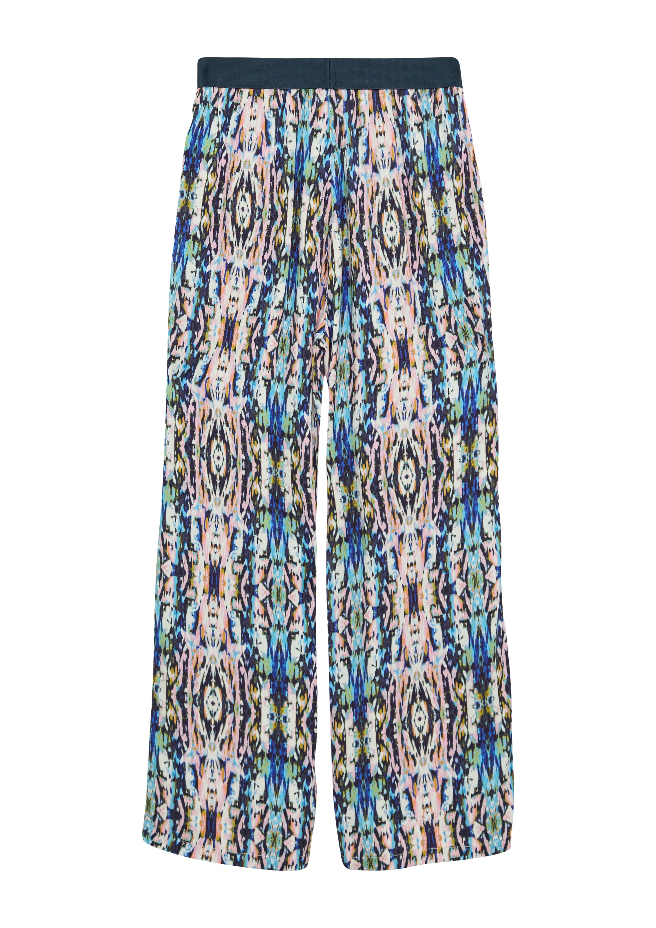 s.Oliver Široke hlačnice Hlače | bež barva