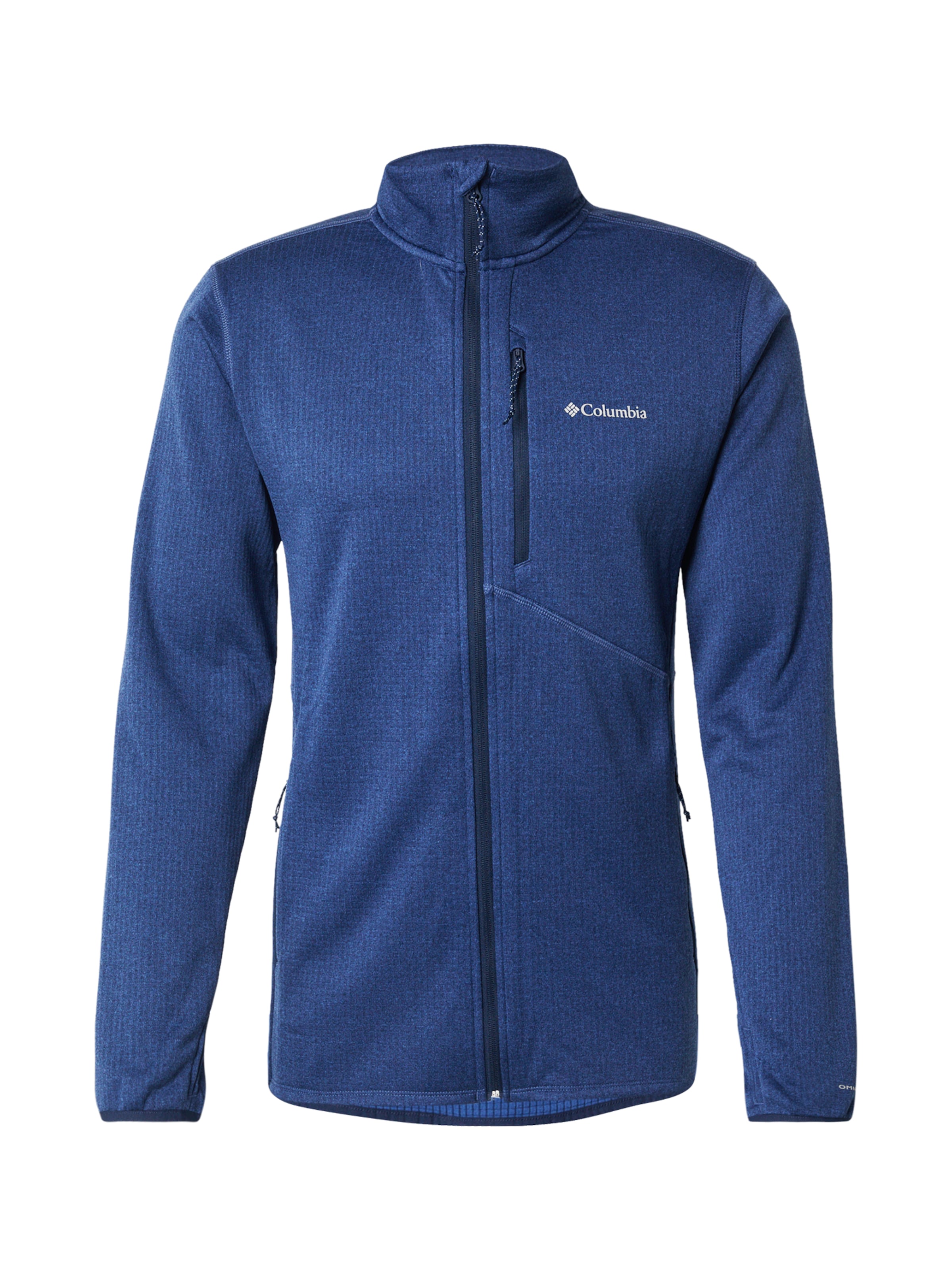COLUMBIA Функционално поларено яке 'Park View™' в синьо: отпред