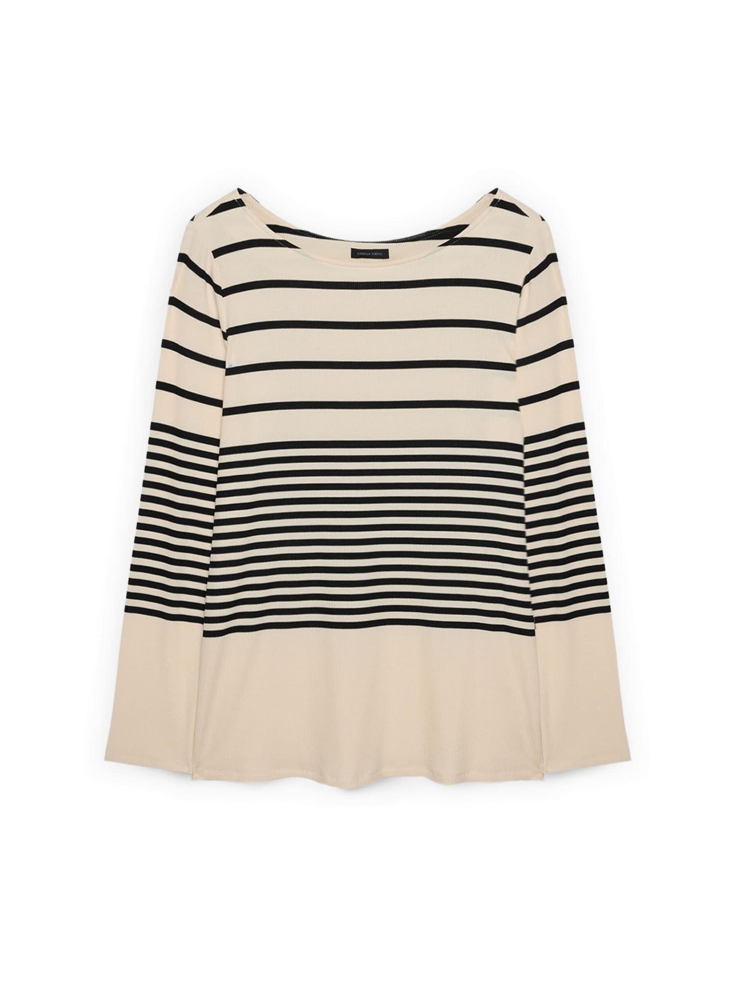 T-shirt Fiorella Rubino en noir : devant