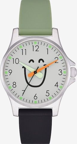 Cool Time Watch in Green: front