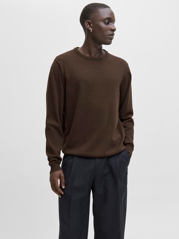 JACK & JONES Pullover i brun: forside