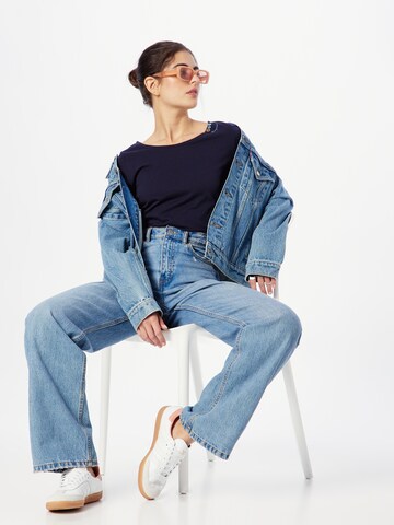 Ragwear T-Shirt 'FLORAH' - in Blau