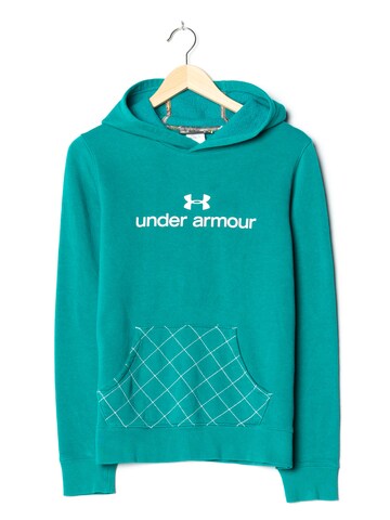 UNDER ARMOUR Sweatshirt & Zip-Up Hoodie in S in Green: front