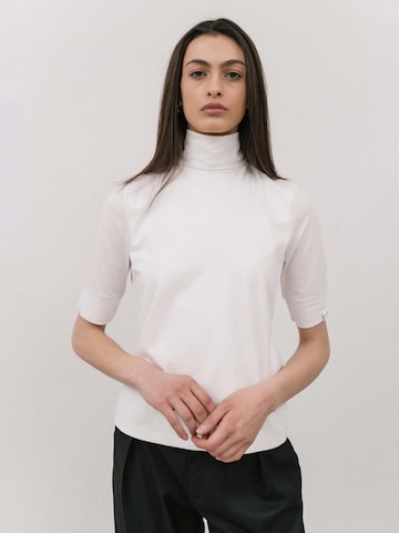 4TAILORS Tričko – bílá: přední strana