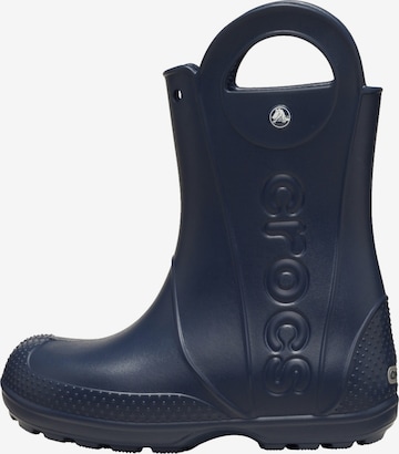 Stivale di Crocs in blu: frontale