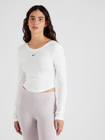 Nike Sportswear - Camiseta en beige: frente