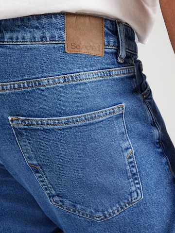 SELECTED Tapered Jeans 'SLH190-BEN KORI' in Blue