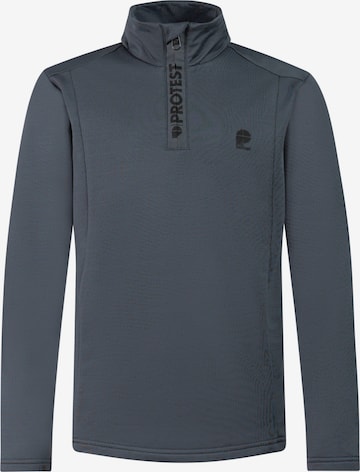 PROTEST Sports sweatshirt 'REWILLOWY JR' in Grey: front