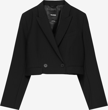 Pull&Bear Blazer in Black: front