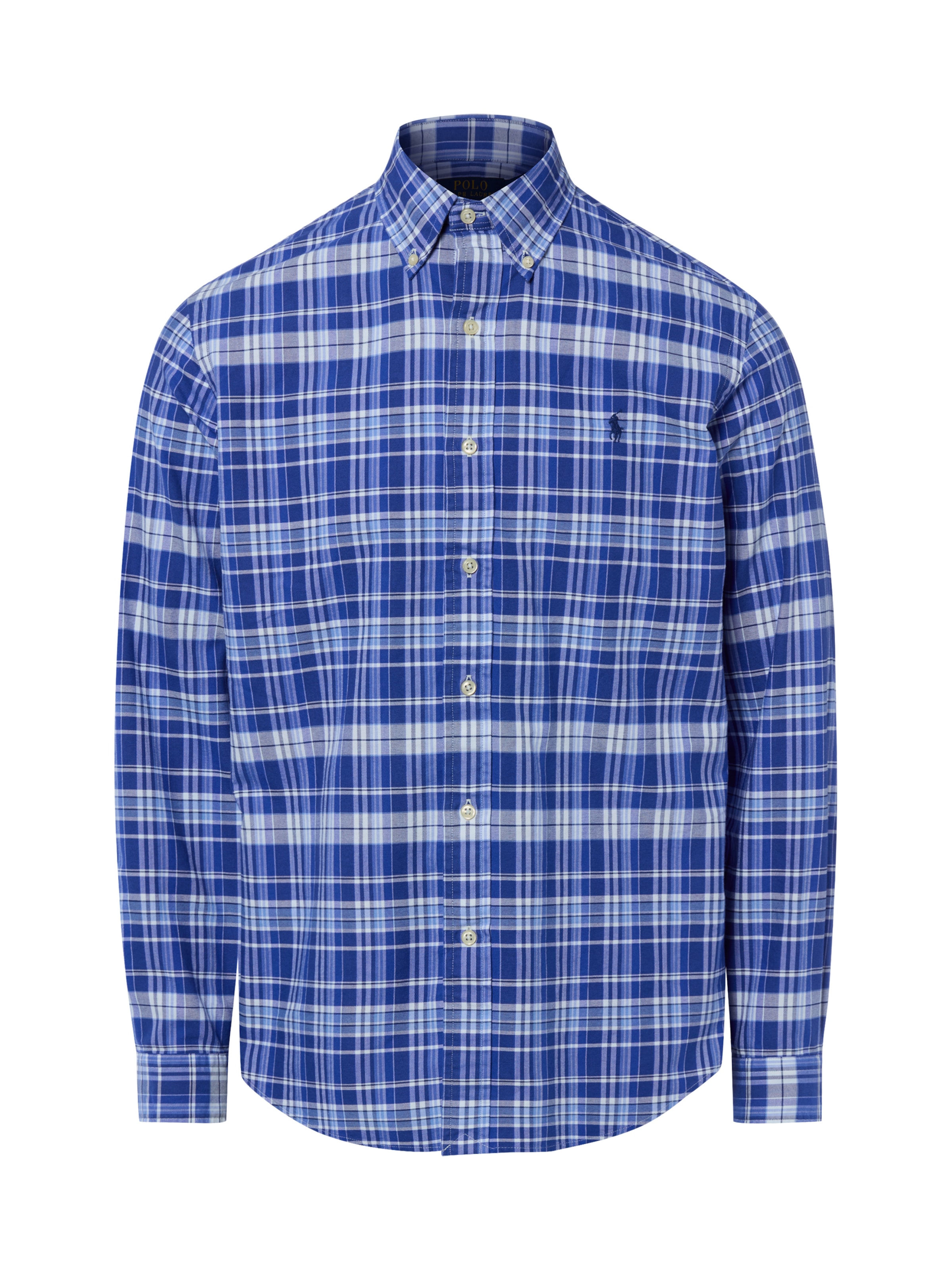 Coupe regular Chemise Polo Ralph Lauren en bleu : devant