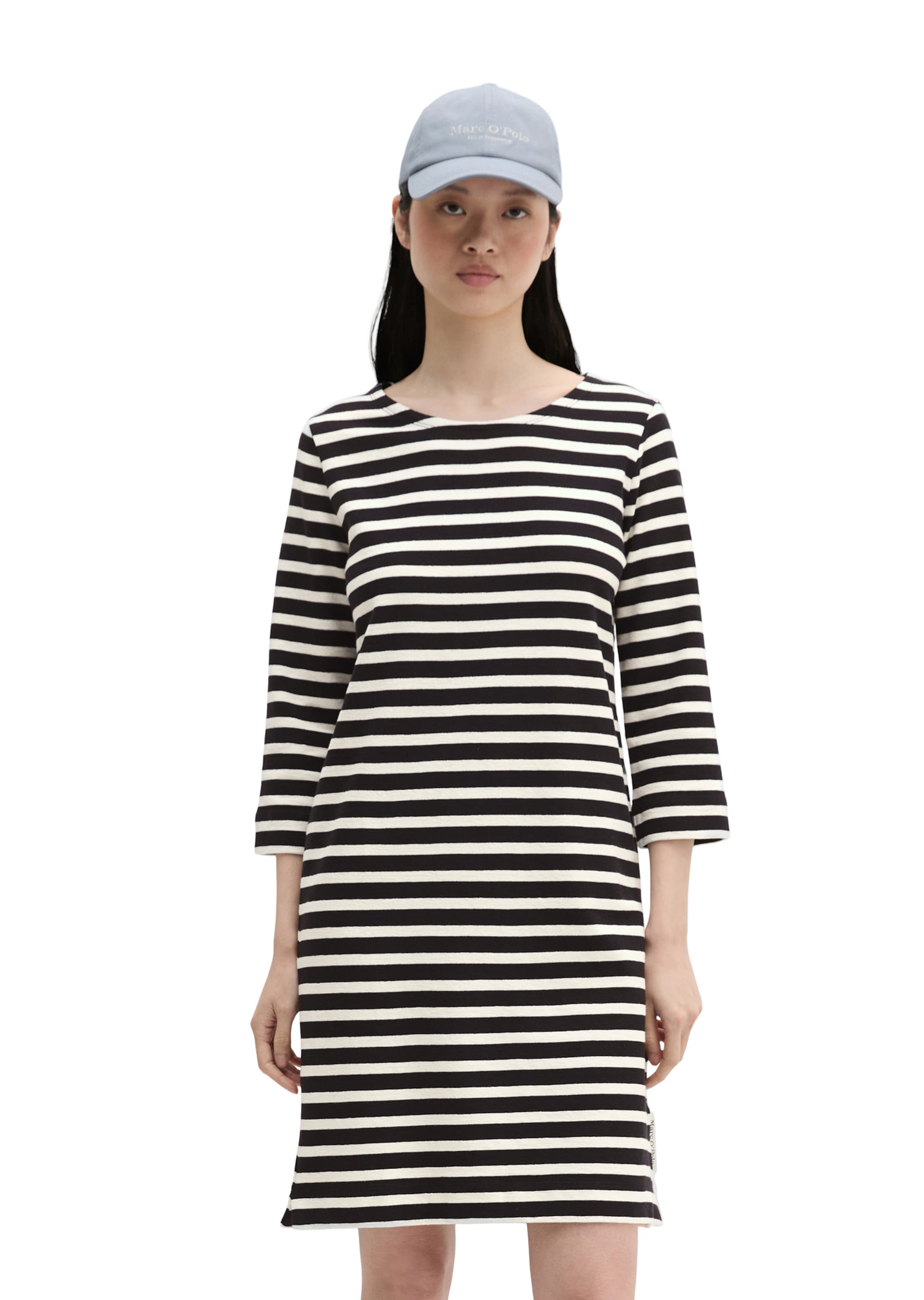Marc O'Polo Kleid in Schwarz: Vorderseite
