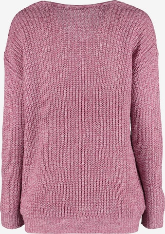 Hailys Pullover 'Pi44pa' in Rosé, Eosin ABOUT YOU