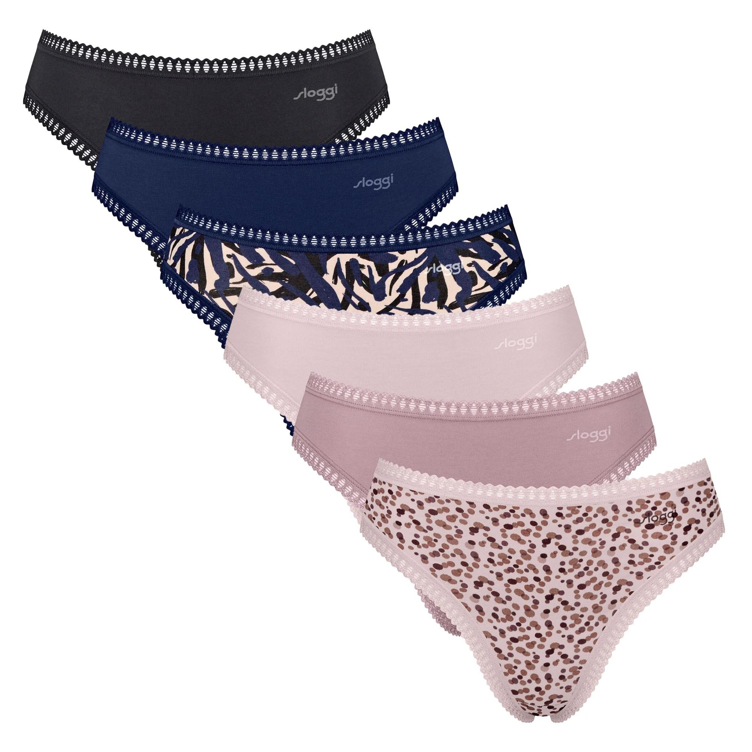 SLOGGI Slip in Blue: front