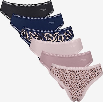 Slip SLOGGI en bleu : devant