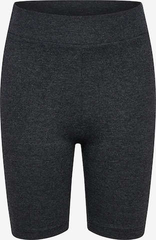 Hummel Skinny Workout Pants in Black: front
