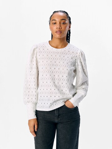 OBJECT Shirt 'Laila' in Weiß: Vorderseite