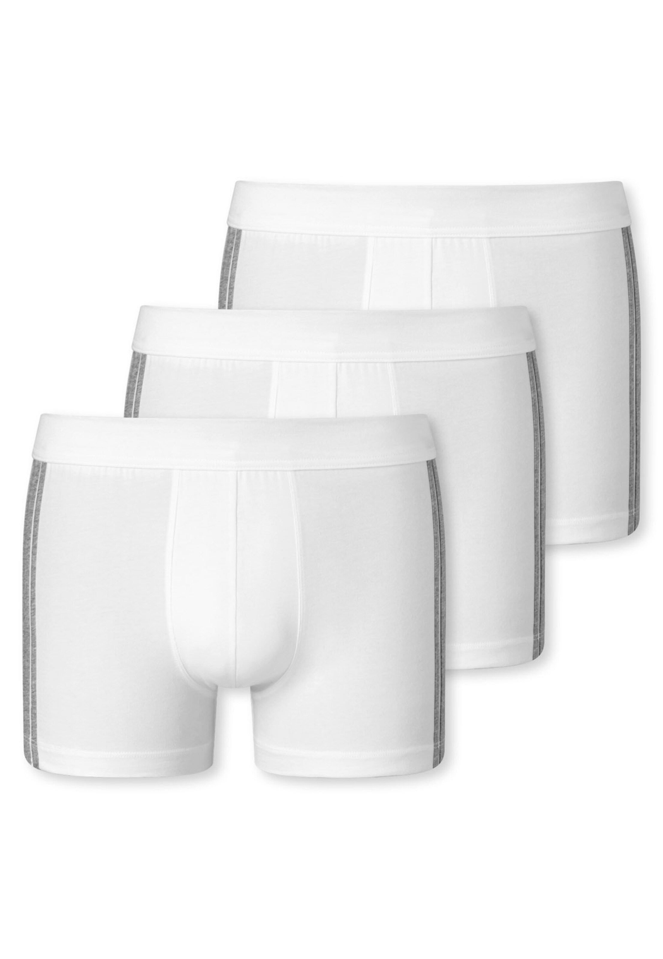 SCHIESSER - Boxers em branco: frente