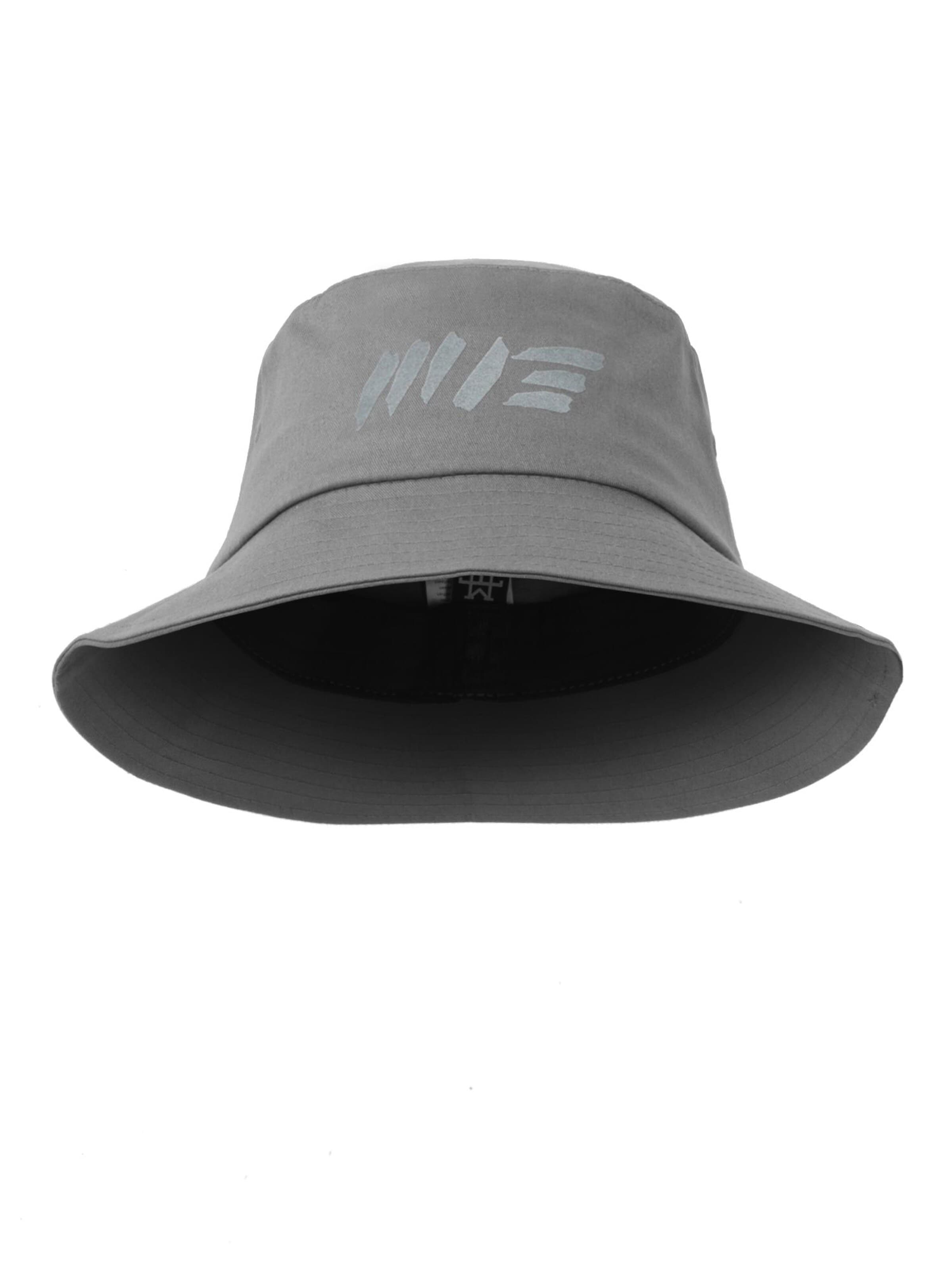 Manufaktur13 Beanie 'Bucket' in Grey: front