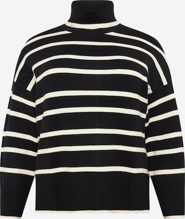 Vero Moda Curve Sweater 'Saba' in Black: front