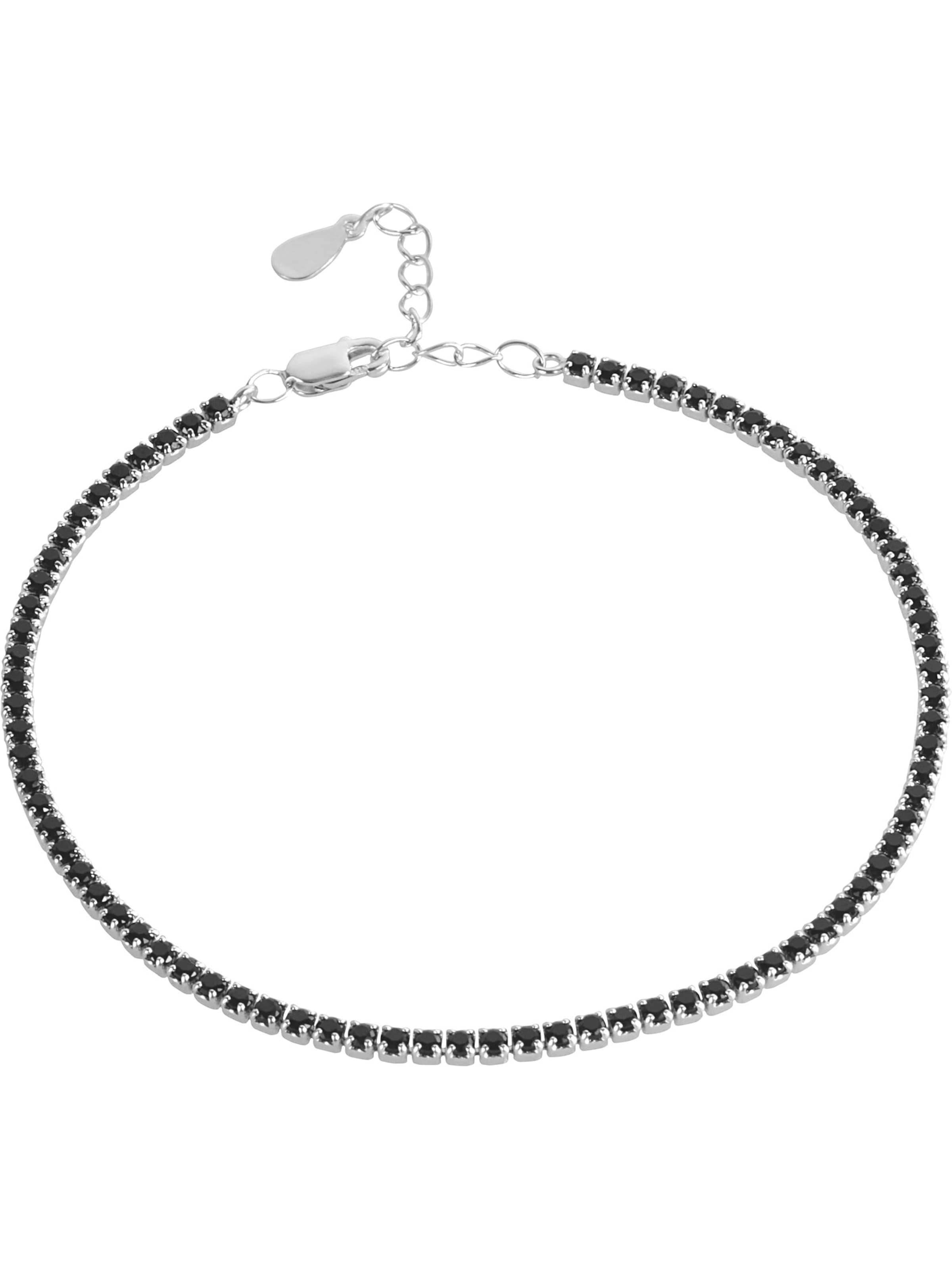 CHRIST Armband in Schwarz: Vorderseite