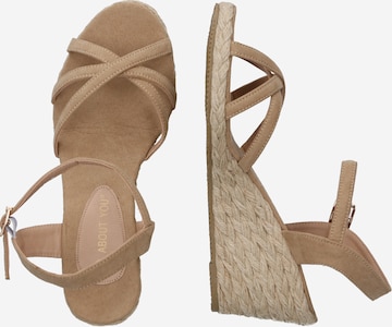 ABOUT YOU Strap Sandals 'Kaja' in Beige