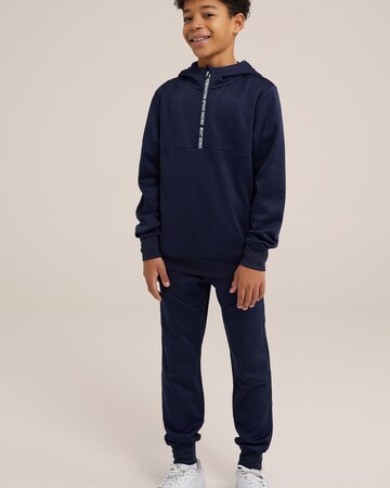 WE Fashion Sweatshirt in Blauw