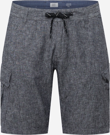 QS - Pantalón cargo en gris: frente