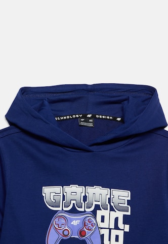 4F JuniorSportska sweater majica - plava boja