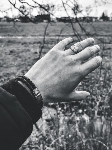 Akitsune Ring 'Guidance' in Silber