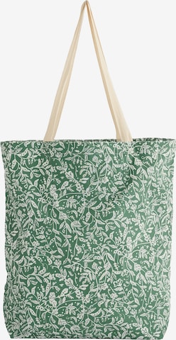 Seasalt Cornwall Shopper in Green: front
