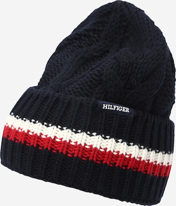 Bonnet TOMMY HILFIGER en bleu : devant