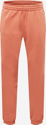 Effilé Pantalon 'Adicolor Trefoil Sweat' ADIDAS ORIGINALS en marron : devant