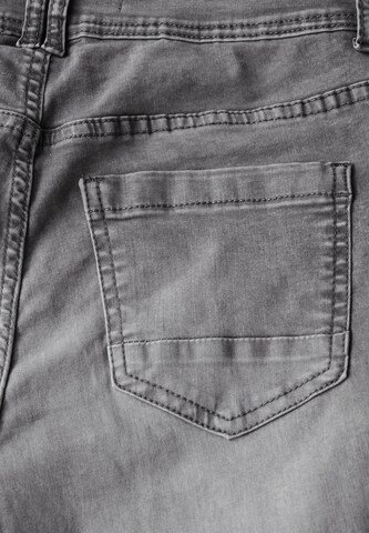 STREET ONE Wide leg Jeans in Grey