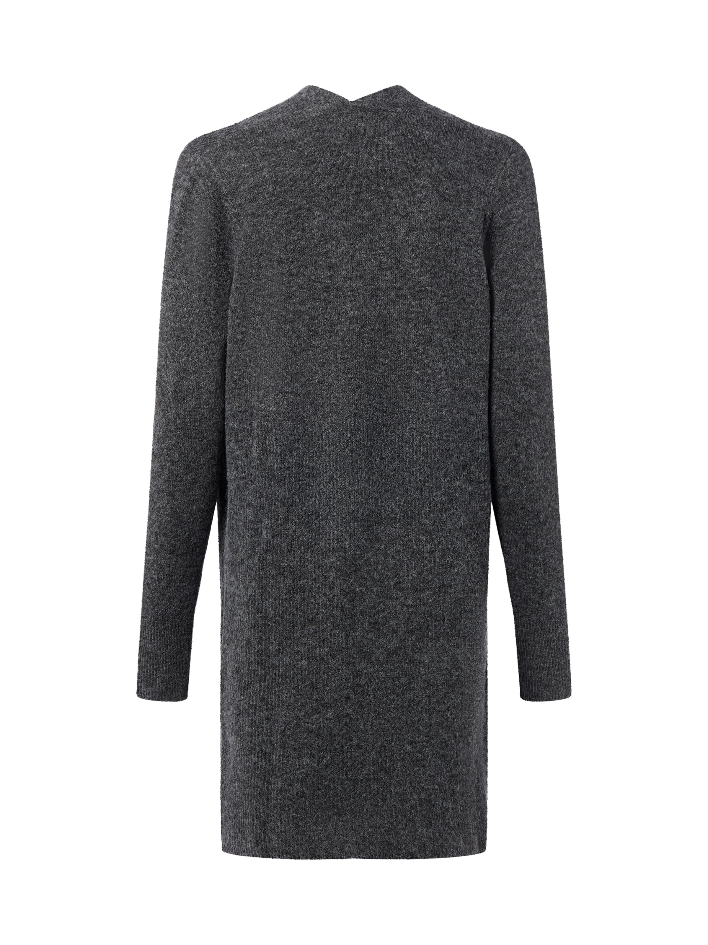 Marie Lund Strickmantel in Grau