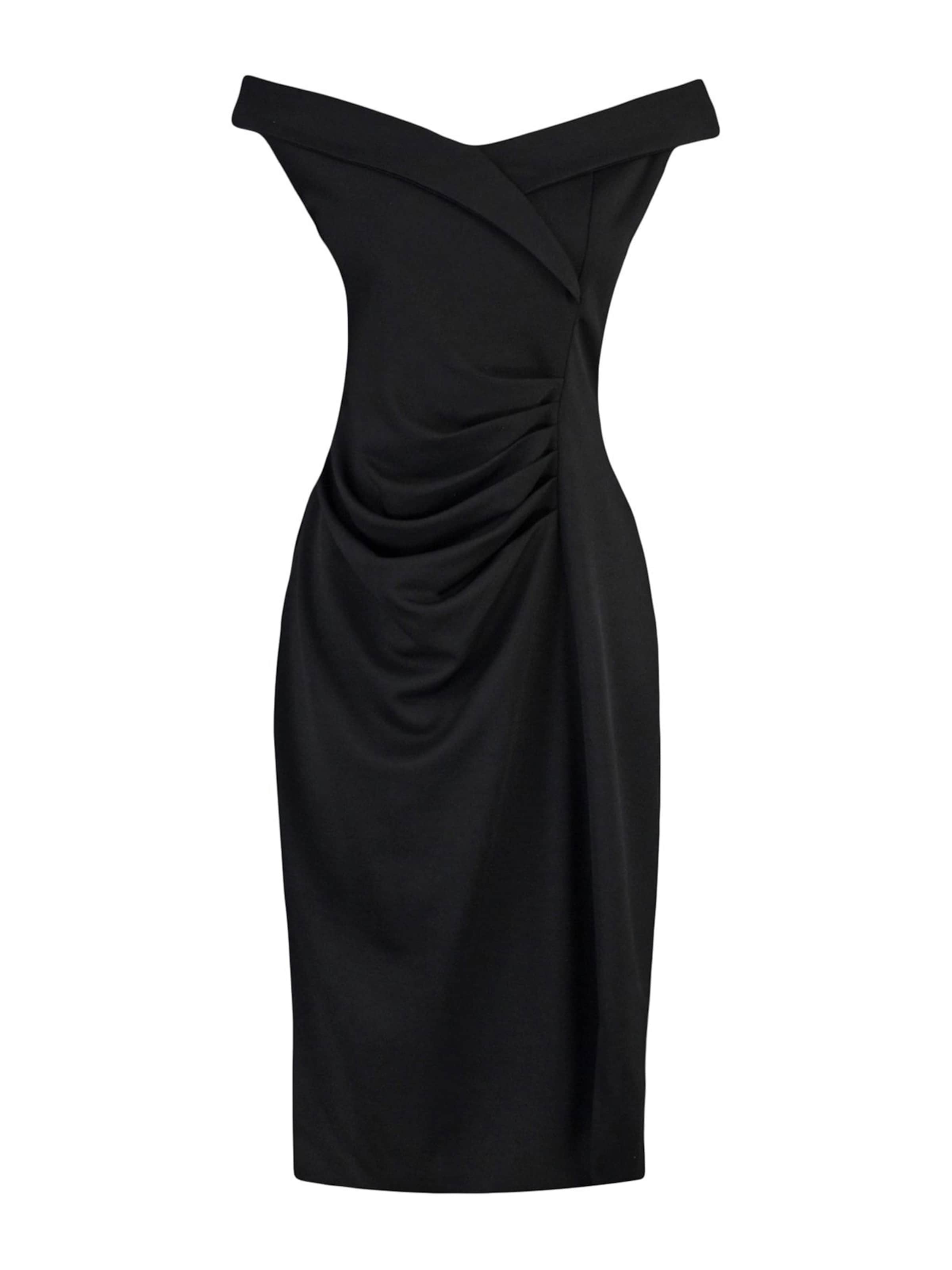 Trendyol Curve Φόρεμα κοκτέιλ σε μαύρο: μπροστά