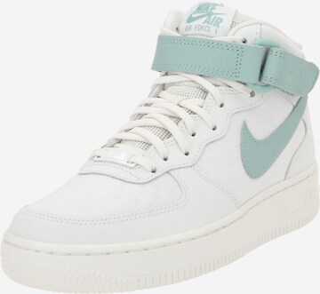 Nike Sportswear - Sapatilhas altas 'AIR FORCE 1 07 MID' em branco: frente